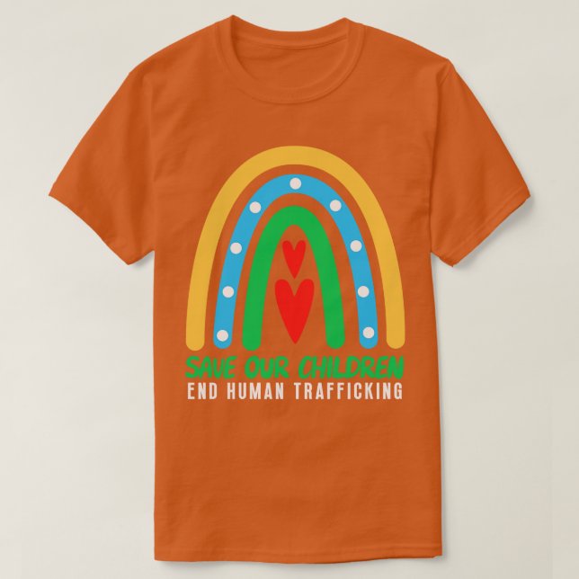 Die Kinder 6 gerettet T-Shirt (Design vorne)