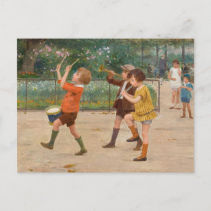 Die Kinder-Band   Victor Gabriel Gilbert Postkarte