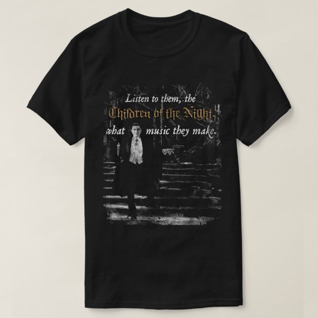Die Kinder der Nacht T-Shirt (Design vorne)