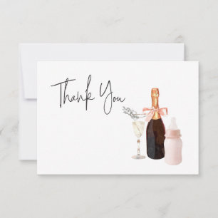 Die Kinderdusche kann individuell angepasst werden Dankeskarte