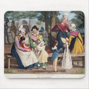 Die Kindermädchen, 1820 Mousepad