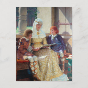 Die Kindheit Alfred des Großen, c. 1913 Postkarte