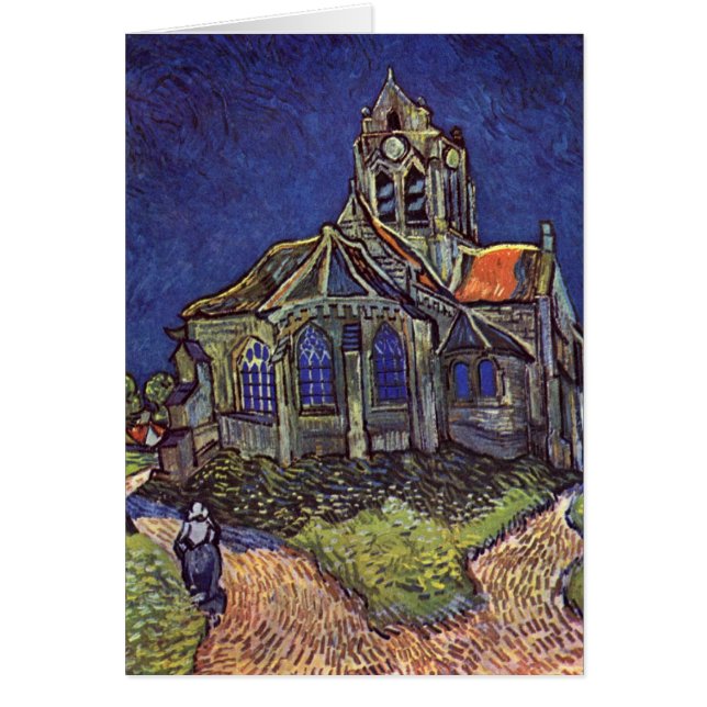 Die Kirche am Auvers-sur-Oise durch Vincent van (Vorne)