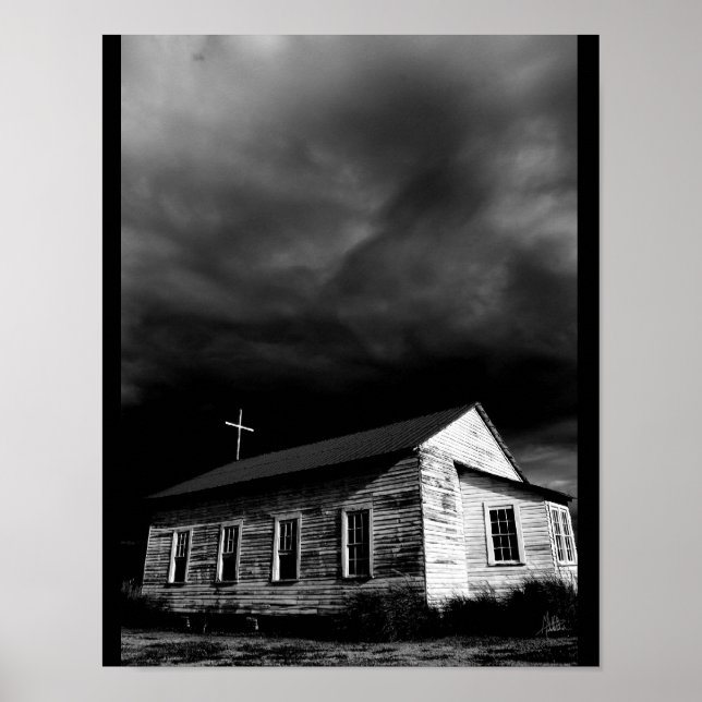 Die Kirche bei Frogmore Plantation #1 [Print] Poster (Vorne)