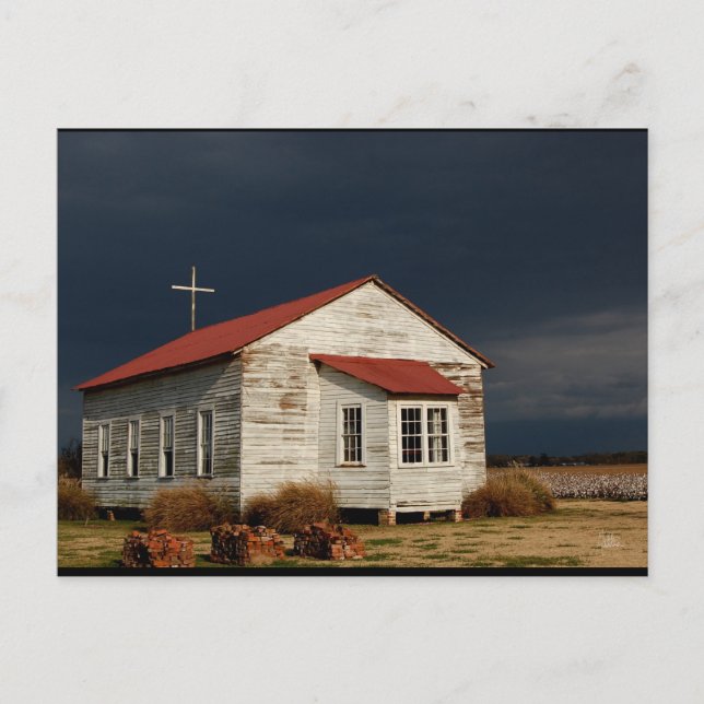 Die Kirche bei Frogmore Plantation [Postcard] Postkarte (Vorderseite)