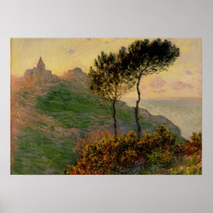 Die Kirche bei Varengeville - Claude Monet Poster