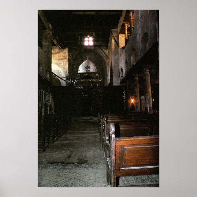 Die Kirche der Heiligen Sergius und Bacchus Poster (Vorne)