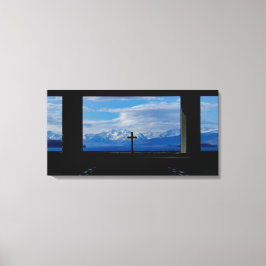 Die Kirche des guten Hirten Leinwanddruck