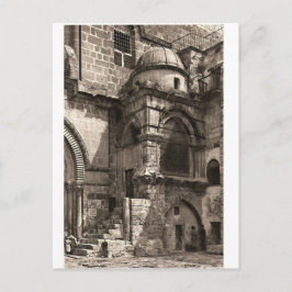 Die Kirche des Heiligen Sepulchers in Jerusalem Postkarte