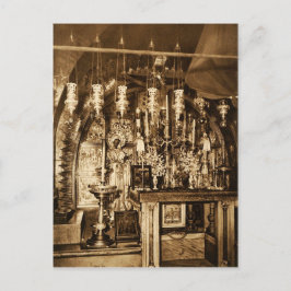 Die Kirche des Heiligen Sepulchers in Jerusalem Postkarte