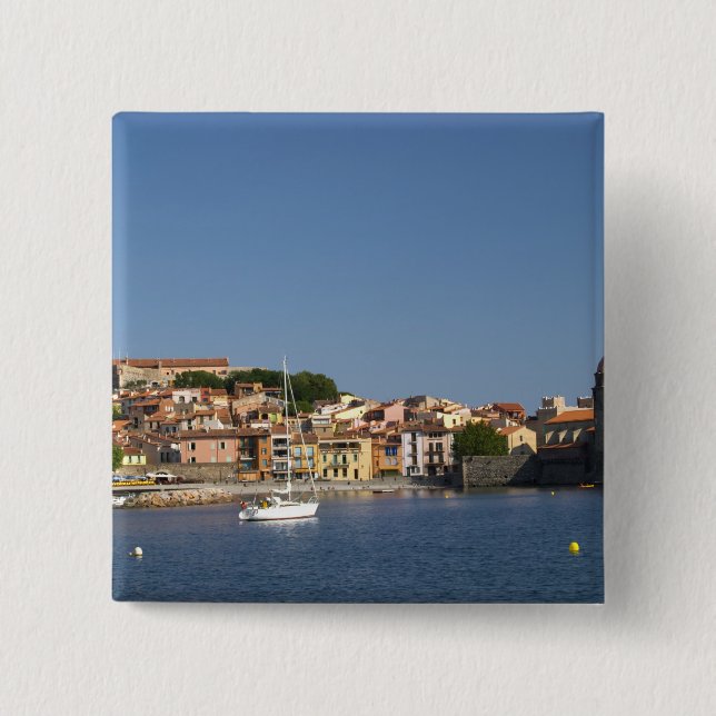 Die Kirche Eglise Notre Dame des Anges, unsere Dam Button (Vorderseite)