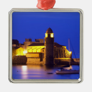 Die Kirche Eglise Notre Dame des Anges, unsere Dam Ornament Aus Metall