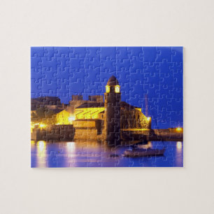 Die Kirche Eglise Notre Dame des Anges, unsere lie Puzzle