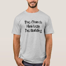 Die Kirche hat den T - Shirt des Gebäude