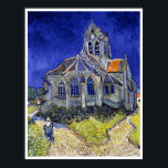 Die Kirche in Auvers, Van Gogh Poster<br><div class="desc">Vincent Willem van Gogh (30. März 1853 - 29. Juli 1890) war ein niederländischer postimpressionistischer Maler, der zu den berühmtesten und einflussreichsten Persönlichkeiten in der Geschichte der Western-Kunst zählt. In etwas mehr als einem Jahrzehnt schuf er etwa 2100 Kunstwerke, darunter etwa 860 Ölgemälde, die größtenteils aus den Jahre seines Lebens....</div>