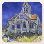Die Kirche in Auvers, Van Gogh Rechteckiger Pappuntersetzer<br><div class="desc">Vincent Willem van Gogh (30. März 1853 - 29. Juli 1890) war ein niederländischer postimpressionistischer Maler, der zu den berühmtesten und einflussreichsten Persönlichkeiten in der Geschichte der Western-Kunst zählt. In etwas mehr als einem Jahrzehnt schuf er etwa 2100 Kunstwerke, darunter etwa 860 Ölgemälde, die größtenteils aus den Jahre seines Lebens....</div>