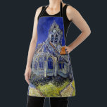 Die Kirche in Auvers, Van Gogh Schürze<br><div class="desc">Vincent Willem van Gogh (30. März 1853 - 29. Juli 1890) war ein niederländischer postimpressionistischer Maler, der zu den berühmtesten und einflussreichsten Persönlichkeiten in der Geschichte der Western-Kunst zählt. In etwas mehr als einem Jahrzehnt schuf er etwa 2100 Kunstwerke, darunter etwa 860 Ölgemälde, die größtenteils aus den Jahre seines Lebens....</div>