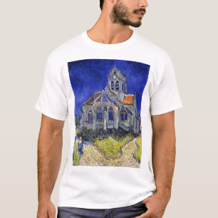 Die Kirche in Auvers, Van Gogh T-Shirt
