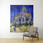 Die Kirche in Auvers, Van Gogh Wandteppich<br><div class="desc">Vincent Willem van Gogh (30. März 1853 - 29. Juli 1890) war ein niederländischer postimpressionistischer Maler, der zu den berühmtesten und einflussreichsten Persönlichkeiten in der Geschichte der Western-Kunst zählt. In etwas mehr als einem Jahrzehnt schuf er etwa 2100 Kunstwerke, darunter etwa 860 Ölgemälde, die größtenteils aus den Jahre seines Lebens....</div>