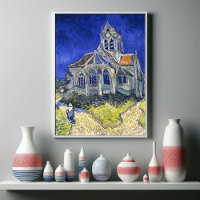 Die Kirche in Auvers von Vincent Van Gogh