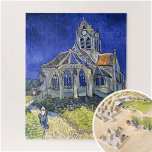 Die Kirche in Auvers von Vincent Van Gogh Puzzle<br><div class="desc">Die Kirche von Auvers ist ein Ölgemälde, das im Juni 1890 von Vincent van Gogh erschaffen wurde und heute im Musée d'Orsay in Paris, Frankreich, hängt. Die Kirche von Auvers erinnert an Szenen aus den nördlichen Landschaften seiner Kindheit und Jugend. Die Kirche ist ausdrucksvoll und prachtvoll und scheint violett gegen...</div>