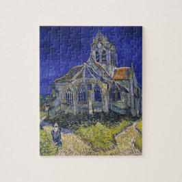 Die Kirche in Auvers von Vincent van Gogh Puzzle