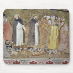 Die Kirche militant und triumphierend, Detail von Mousepad