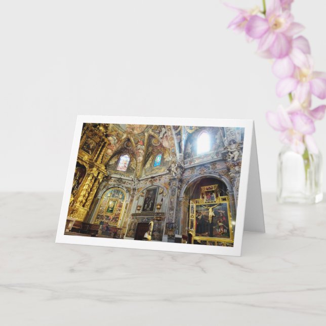 Die Kirche San Nicolás, Stadt Valencia Karte (Orchidee)