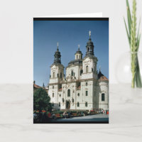 Die Kirche von Sankt Nikolaus, errichtet 1703-61