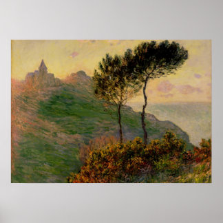 Die Kirche von Varengeville - Claude Monet Poster