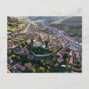 Die Kirchenburg Biertan in Rumänien Postkarte