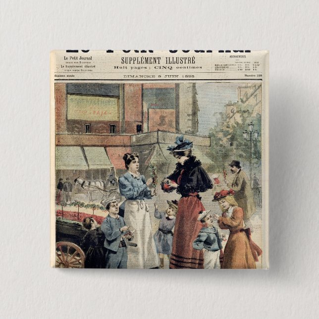 Die Kirschjahreszeit Button (Vorderseite)