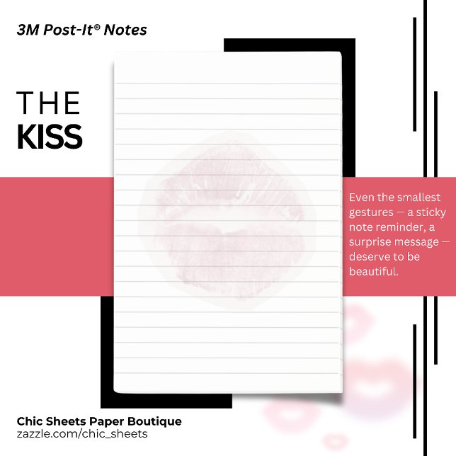 Die Kiss Post-It® Notizen (Von Creator hochgeladen)