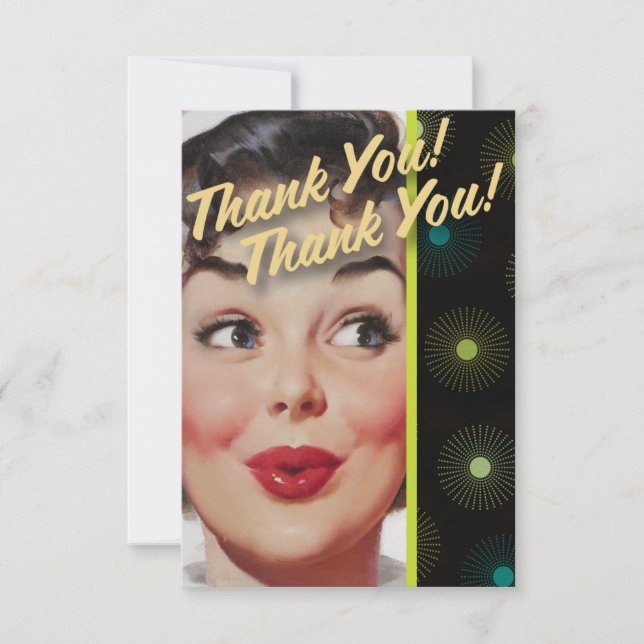 Die Kitsch Bitsch : Danke! Danke! Dankeskarte (Vorderseite)