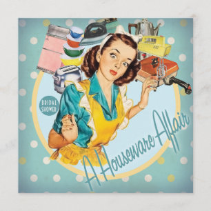 Die Kitsch Bitsch: Eine Haushaltswaren-Hochzeitsau Einladung