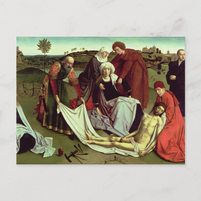Die Klage über den Toten Christus Postkarte (Vorderseite)