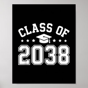 Die Klasse 2038 wächst mit mir am ersten Schultag Poster