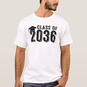 Die Klasse des Jahres 2036 wächst mit mir Abschlus T-Shirt