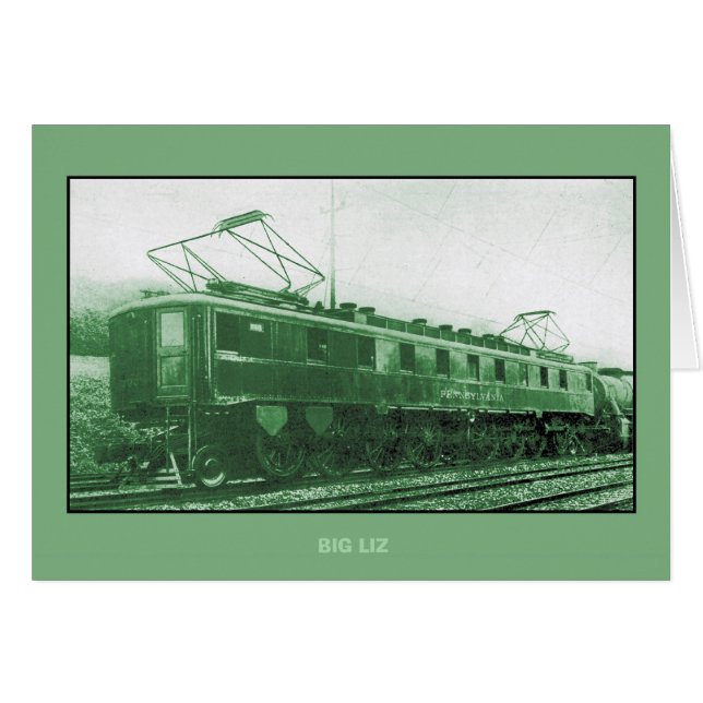 Die Klasse FF1 Pennsylvania-Eisenbahn Lokomotive (Vorderseite (Horizontal))