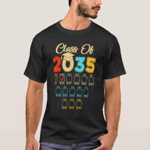 Die Klasse von 2035 wächst mit mir zurück zur Schu T-Shirt