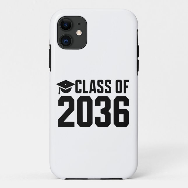 Die Klasse von 2036 wächst mit mir zurück zur Schu Case-Mate iPhone Hülle (Rückseite)