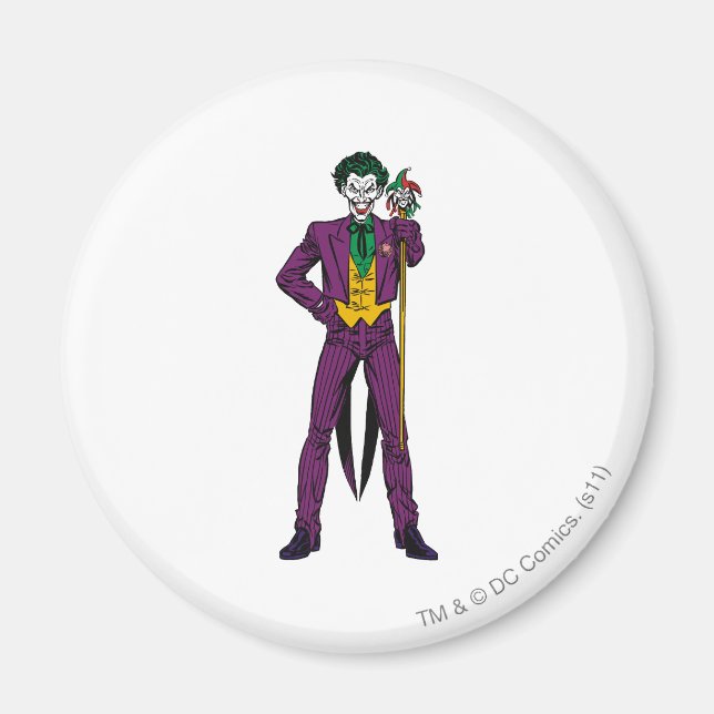 Die klassische Joker Magnet (Vorne)
