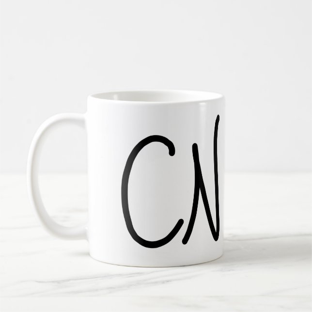 Die klassische KN-Tasse Kaffeetasse (Links)