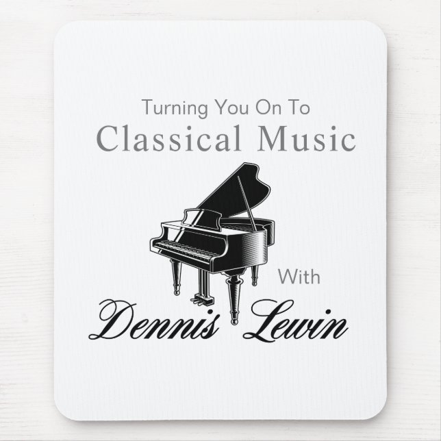 Die klassische Musik Mousepad (Vorne)