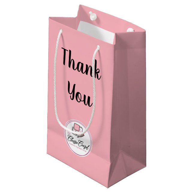 Die klassischen Coord-Geschenktüten Kleine Geschenktüte (Vorderseite Schrägansicht)