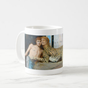 Die Kleider, Fernand Khnopff Kaffeetasse