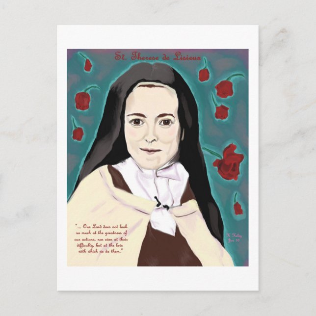 Die kleine Blume-Postkarte Postkarte (Vorderseite)