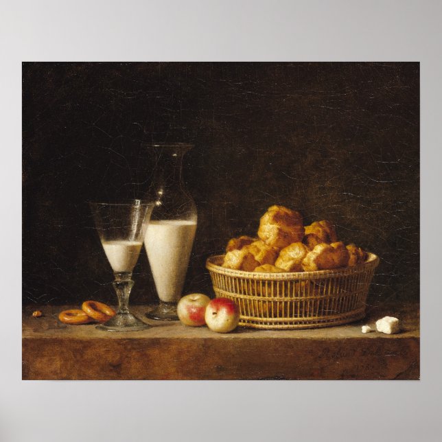 Die kleine Collation oder die Karafe von Orgeat Poster (Vorne)