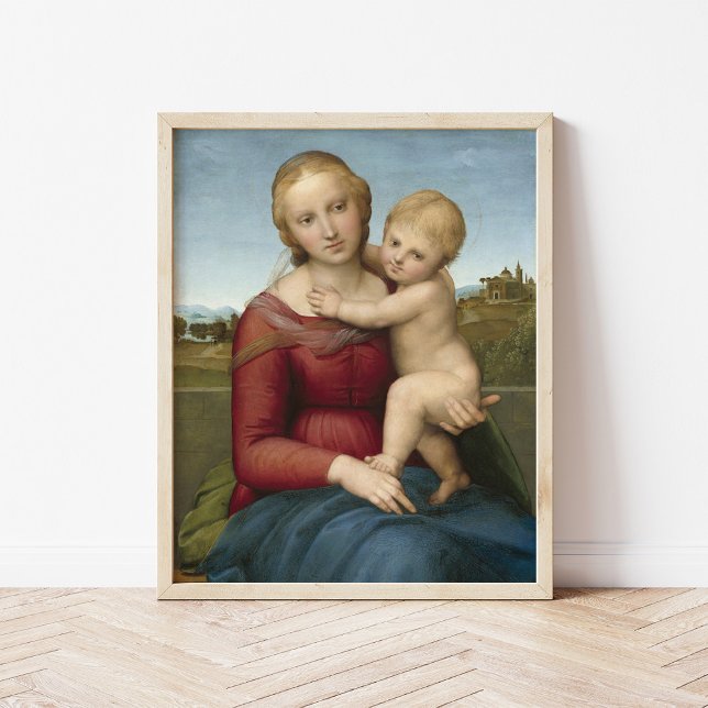 Die kleine Cowper Madonna | Raphael Poster (Von Creator hochgeladen)
