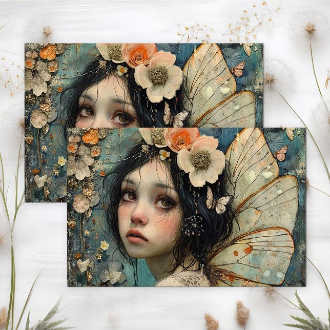 DIE KLEINE DEKOUPATION SEIDENPAPIER (THE LITTLE FAIRY DECOUPAGE TISSUE PAPER)